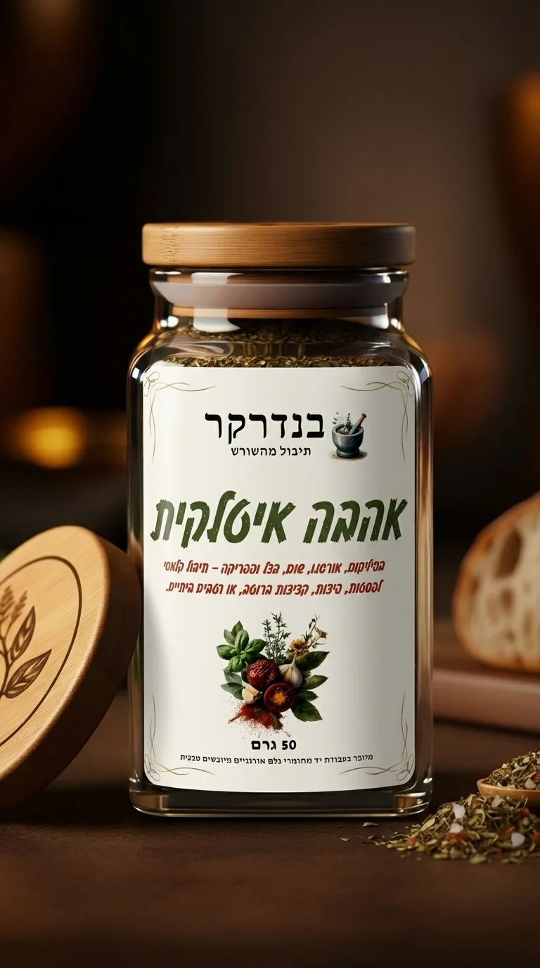 עגבניות ועשבי תיבול לתערובת אהבה איטלקית